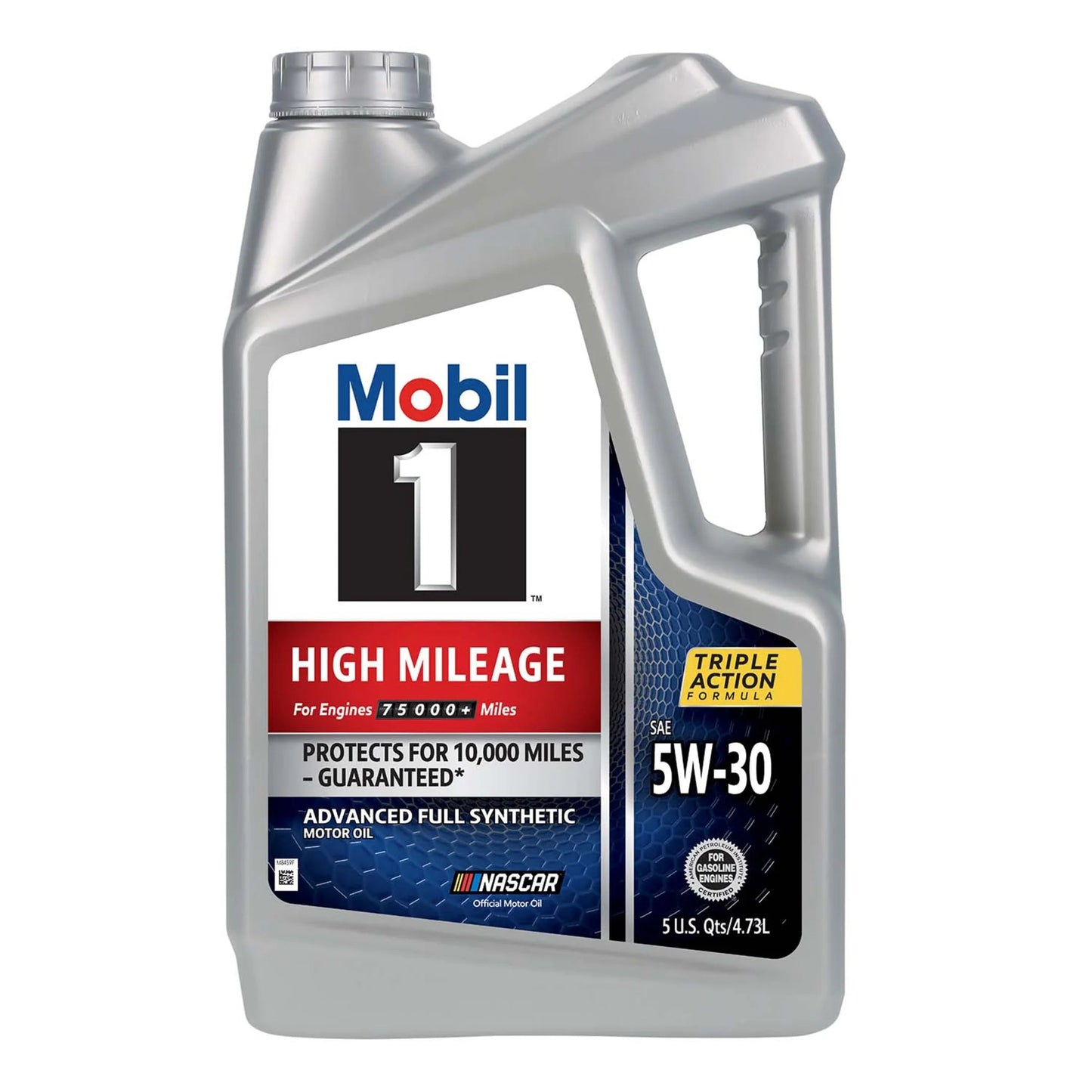 High Mileage Full Synthetic Motor Oil 5W-30, 5 Quart (Pack of 3)